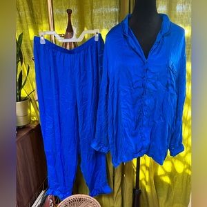 Vintage Venchelle 100% Silk Pajamas